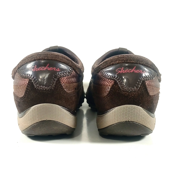 Skechers Relaxed Fit Plus, women's 6.5, brown, slip on sneakers. - Picture 7 of 10